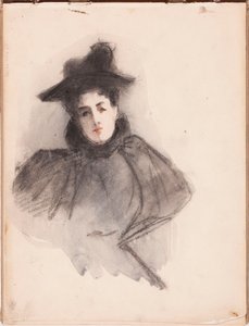 Ohne Titel von Albert Edelfelt