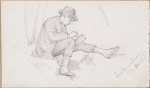 Ohne Titel von Albert Edelfelt