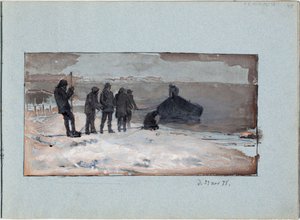 Ohne Titel von Albert Edelfelt