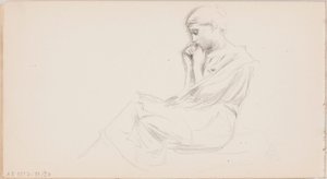 Ohne Titel von Albert Edelfelt