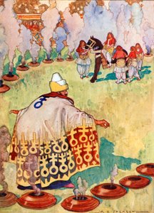 Handvoll Weihrauch in die Kohlenbecken werfen von Albert Edward Jackson