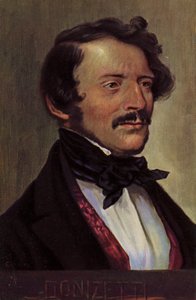 Gaetano Donizetti, italienischer Komponist (1797-1848)