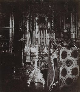 Hauskapelle in der Hütte von Peter dem Großen in Petersburg, 1872 von Albert Felisch