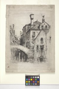 Rio Della Senza, Venedig von Albert Fitch Bellows