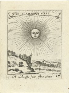 Strahlende Sonne von Albert Flamen