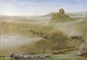 Corfe Castle, Maienmorgen, ca. 1860–ca. 1932