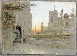 Lewes, Sussex von Albert Goodwin