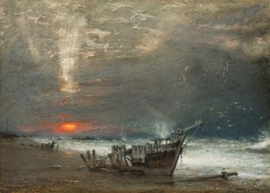 Das Ende des Tages von Albert Goodwin