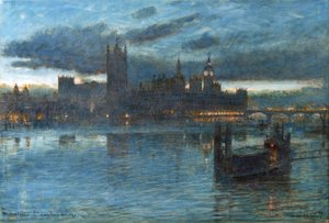 Westminster von der Lambeth-Brücke