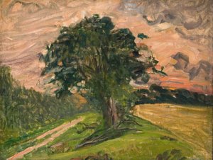 Abendlandschaft. Tisvilde