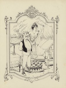 Karikatur aus Memoires d