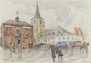 Oisemont, Hauptquartier der 3. Division, 1918