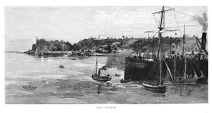 Port Darwin, 1886 von Albert Henry Fullwood