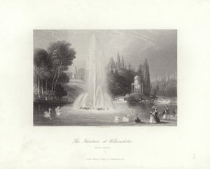 Der Brunnen in Wilhelmshöhe von Albert Henry Payne