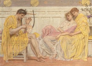 Ein Musiker, ca. 1867