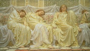 Träumer, 1882 von Albert Joseph Moore