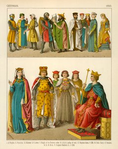 Deutsche Tracht 1200 von Albert Kretschmer