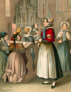 Deutsche Tracht, Hannover, Osnabrück von Albert Kretschmer
