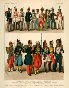 Verschiedene Kostüme 1834-1864 von Albert Kretschmer