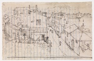 Rom, Via Sistina von Albert Küchler