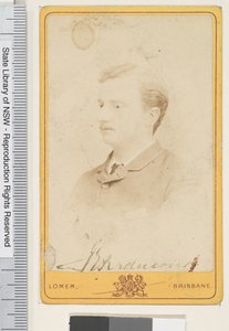 John Edward Redmond, irischer Nationalist, ca. November 1883 von Albert Lomer