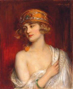 Eine junge Schönheit von Albert Lynch
