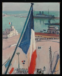 Alger, die Flaggen von Albert Marquet