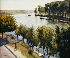 Die Seine bei La Frette Montigny von Albert Marquet