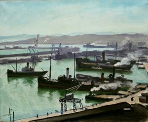 Der Hafen von Algier von Albert Marquet
