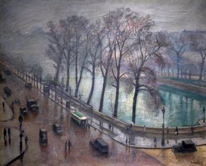 Paris, der Quai Conti im Herbst, 20. Jahrhundert von Albert Marquet