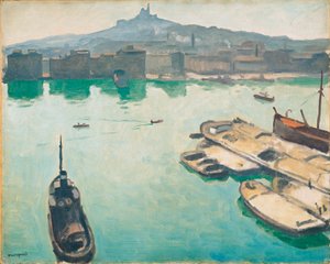 Hafen von Marseille von Albert Marquet