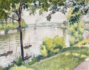 Ufer bei Triel (Der Schlepper)