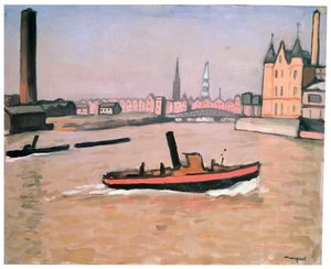 Der Hafen von Hamburg