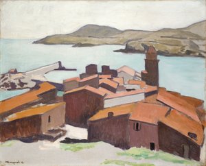 Blick auf Collioure