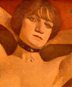 Frau auf einer Couch (Detail), 1912 von Albert Marquet