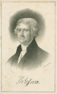 Thomas Jefferson, 1840 von Albert Newsam
