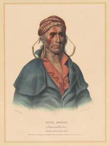 Payta Kootha, ein Shawnee-Krieger
