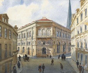 Blick auf die Börse von Riga