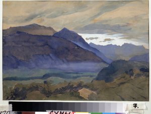 Lugano von Albert Nikolayevich Benois