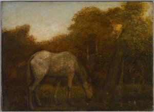 Das weidende Pferd, Mitte der 1870er Jahre