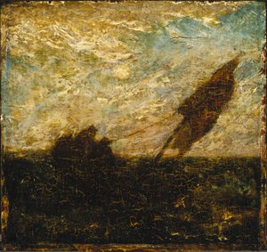 Das Verschwendung der Gewässer ist ihr Feld, frühe 1880er Jahre von Albert Pinkham Ryder