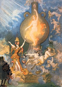 Das fünfte Buch, ca. 1900 (Illustration)
