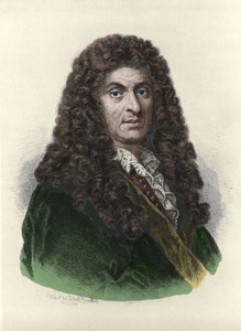 Porträt von Henry Purcell (1659-1695), englischer Komponist basierend auf der Zeichnung von Albert Rosenthal.