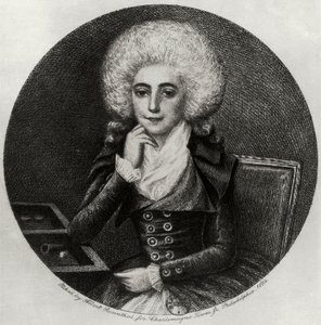 Porträt von Marie-Madeleine Pioche de La Vergne (Gravur) von Albert Rosenthal