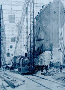 Eine britische Werft von Albert Sébille