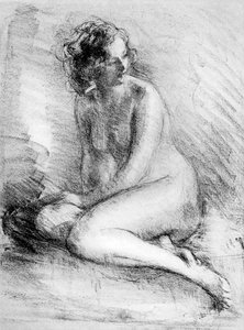 Aktstudie, 1913