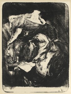 Die Tasche und der Hut des Arztes Gladstone, ca. 1900 von Albert de Belleroche
