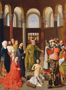 Die Auferweckung des Lazarus von Albert van Ouwater