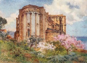 Nordostansicht der Kathedrale, Cefalu