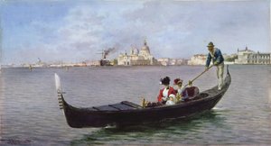 Draußen auf der Lagune: Venedig